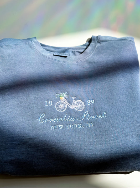 Cornelia Street Crewneck