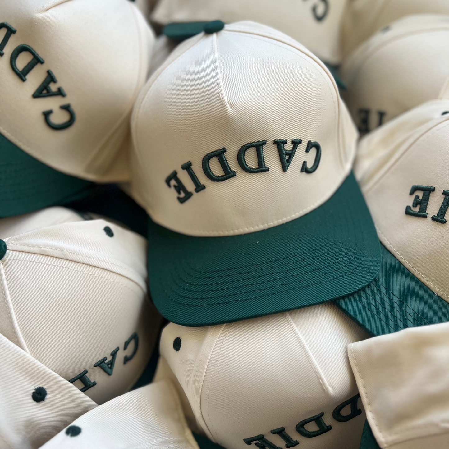 Caddie Green Vintage Trucker Hat