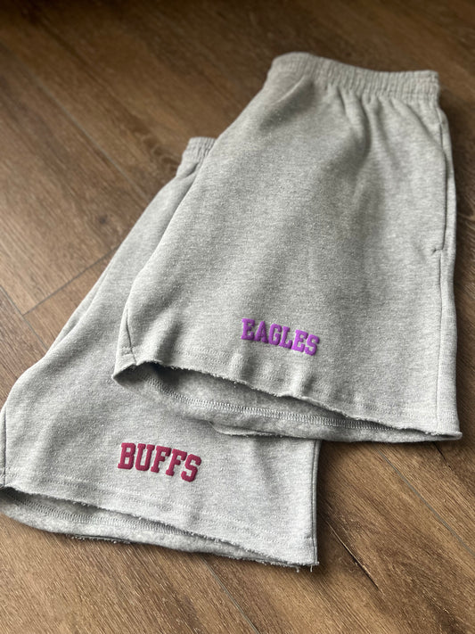 Customizable Raw Hem Athletic Short